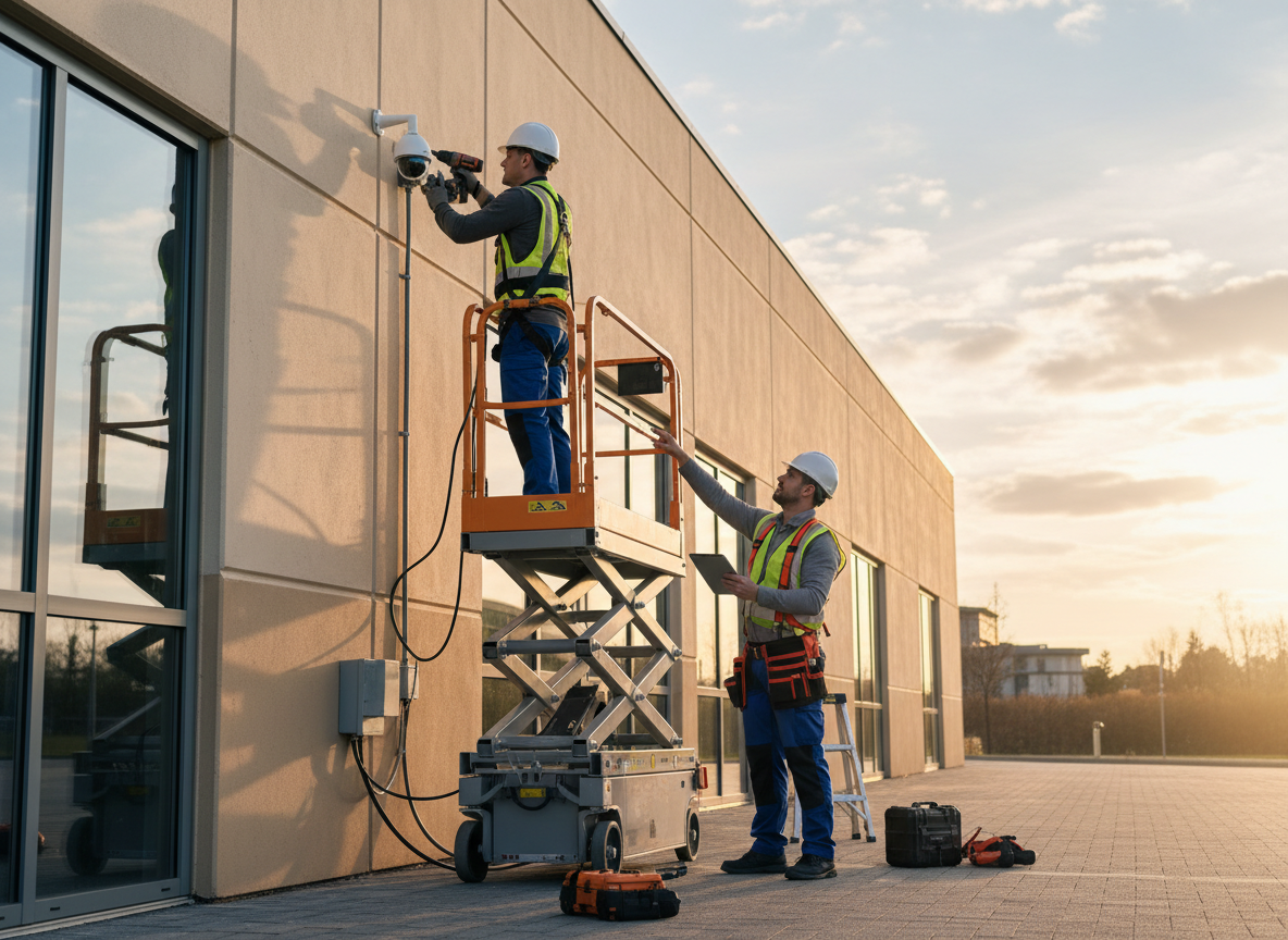 Sarıyer villa güvenlik kamera sistemi